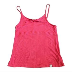 T&b Girls Red Front Tie Tank Top Size XL
